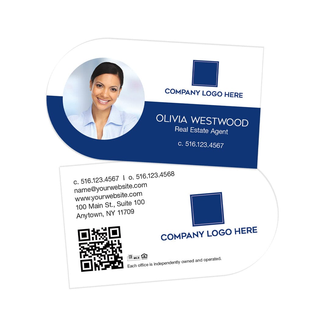 Coldwell Banker shape business cards