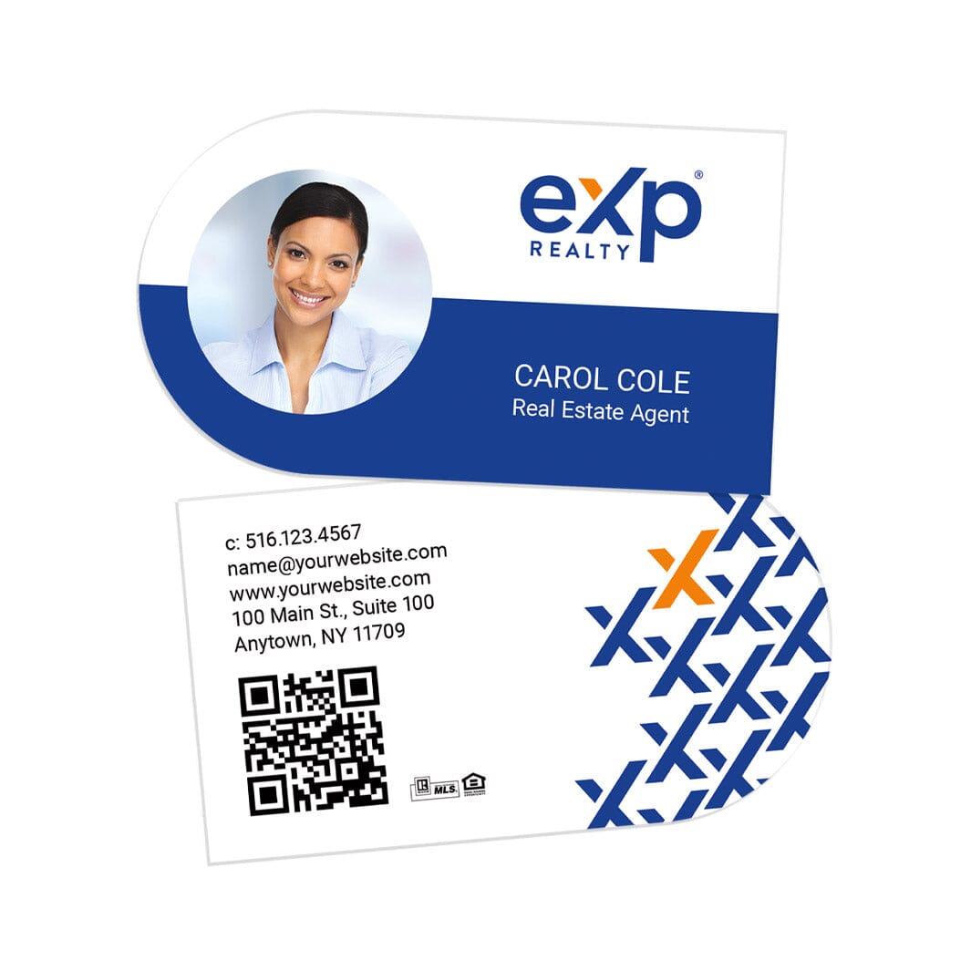 EXP realty shape business cards