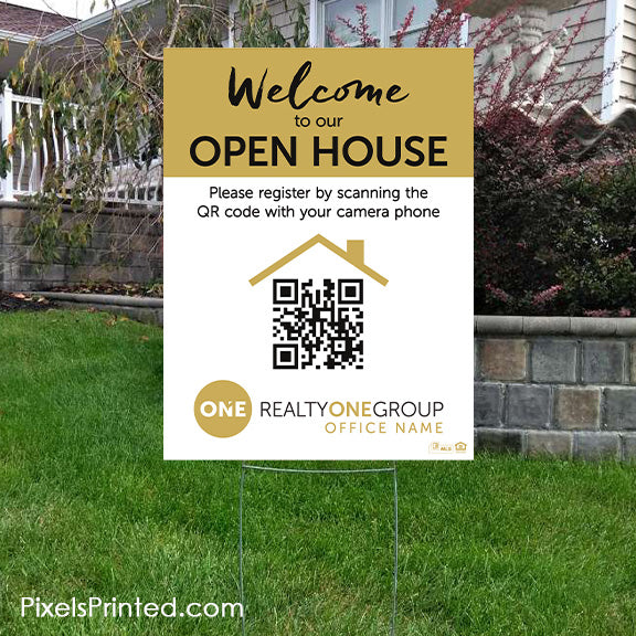 Realty ONE Group yard signs yard signs PixelsPrinted 