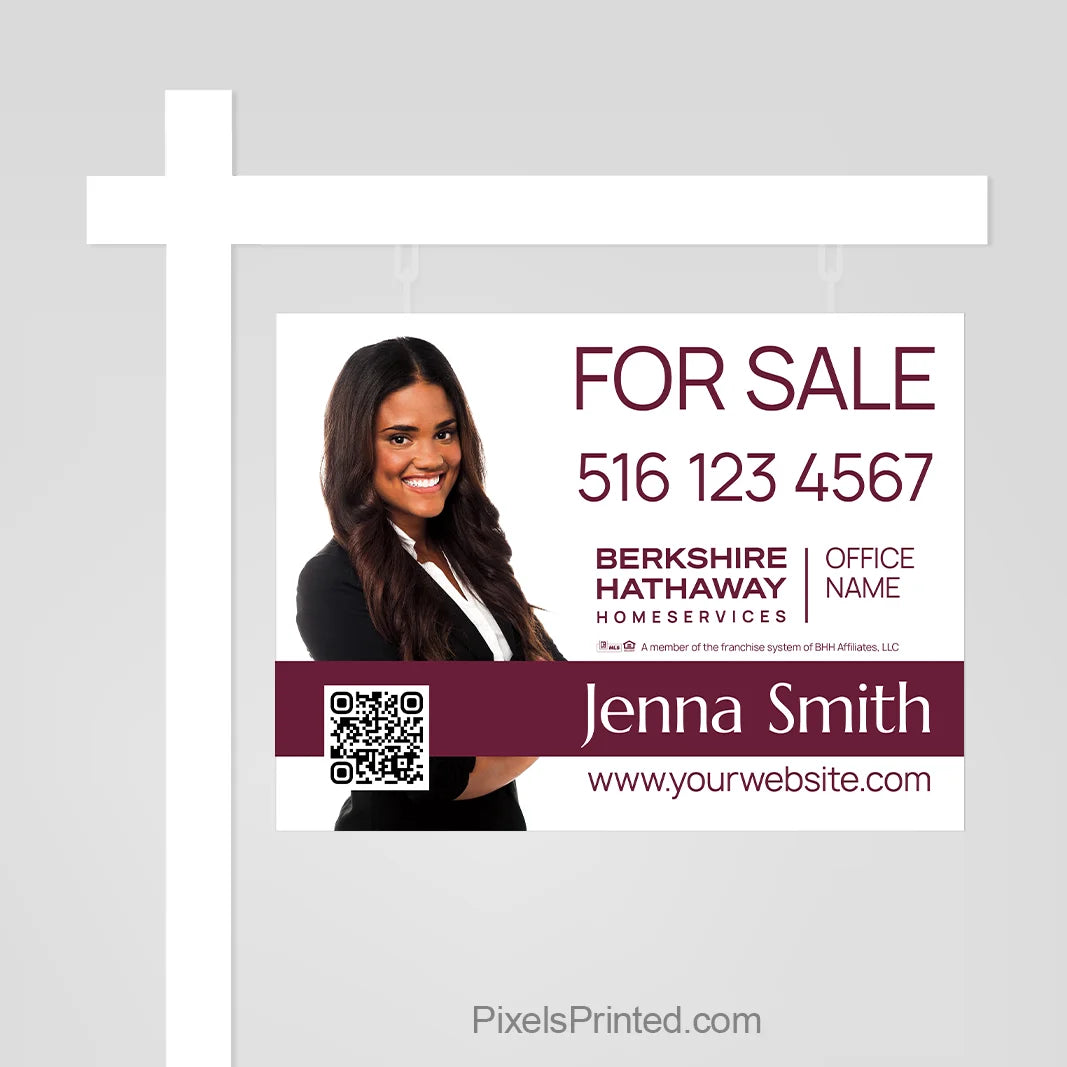 Berkshire Hathaway Real Estate Sign Panels - 24x36