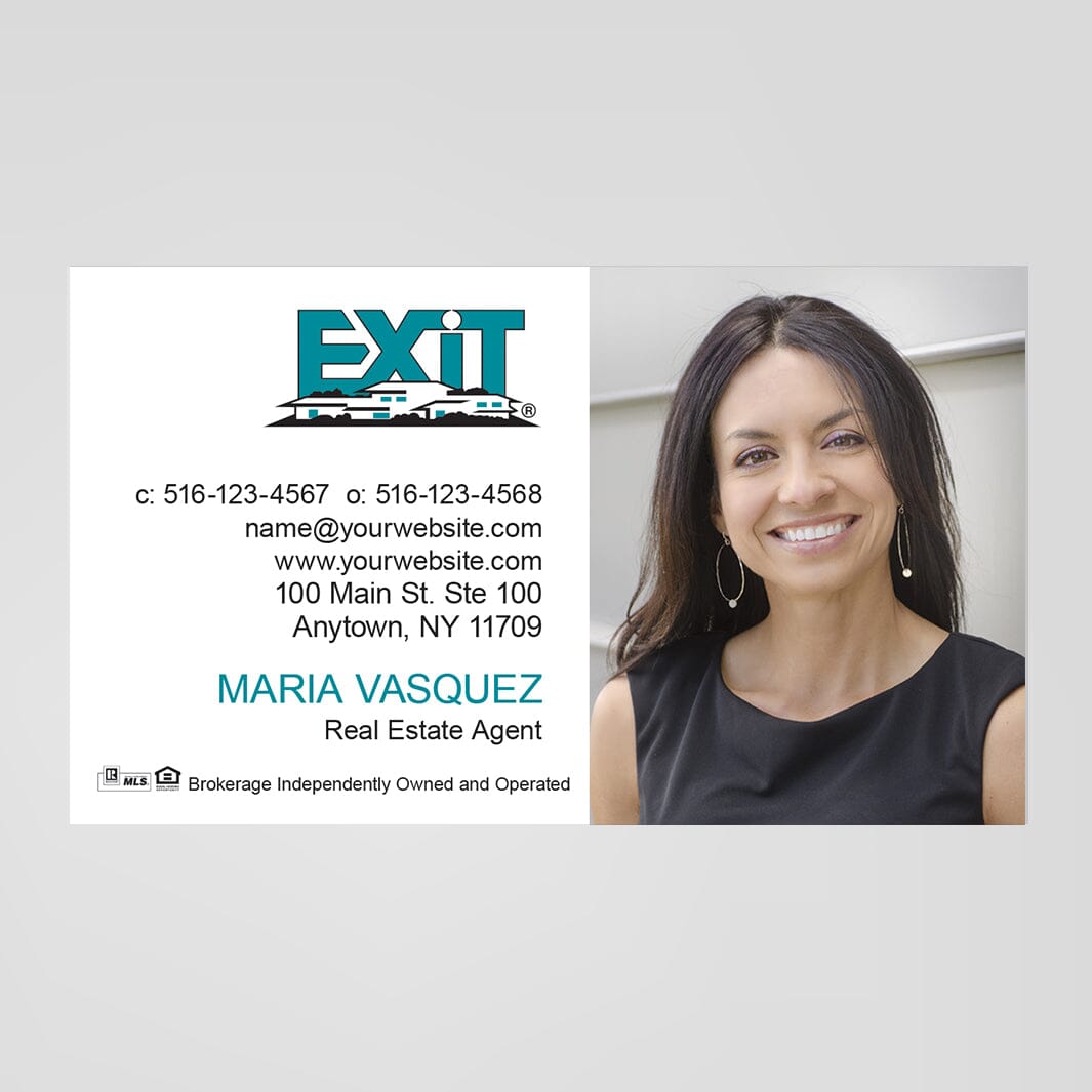 EXIT realty business card magnets – PixelsPrinted