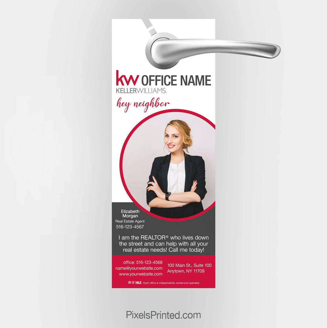 Keller Williams door hangers