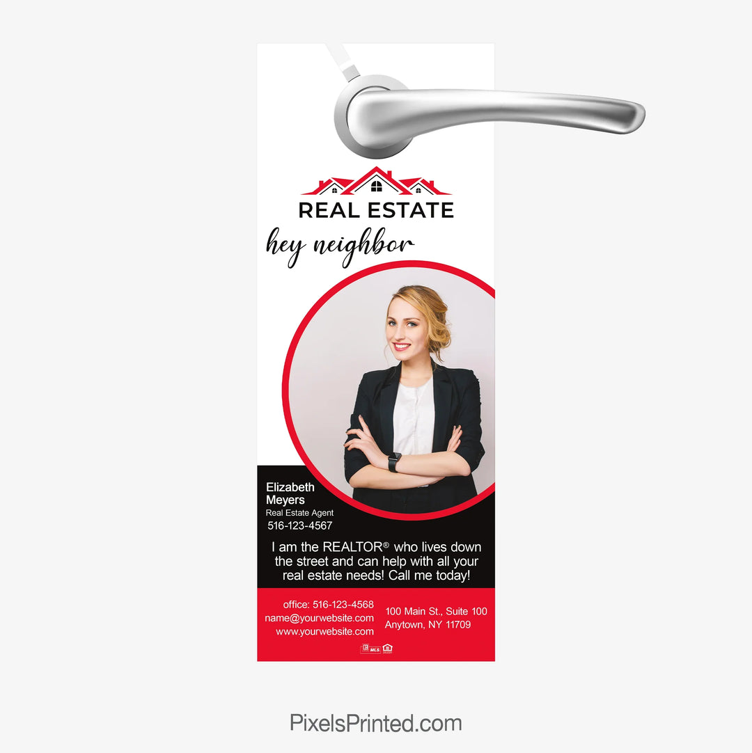 Independent real estate door hangers