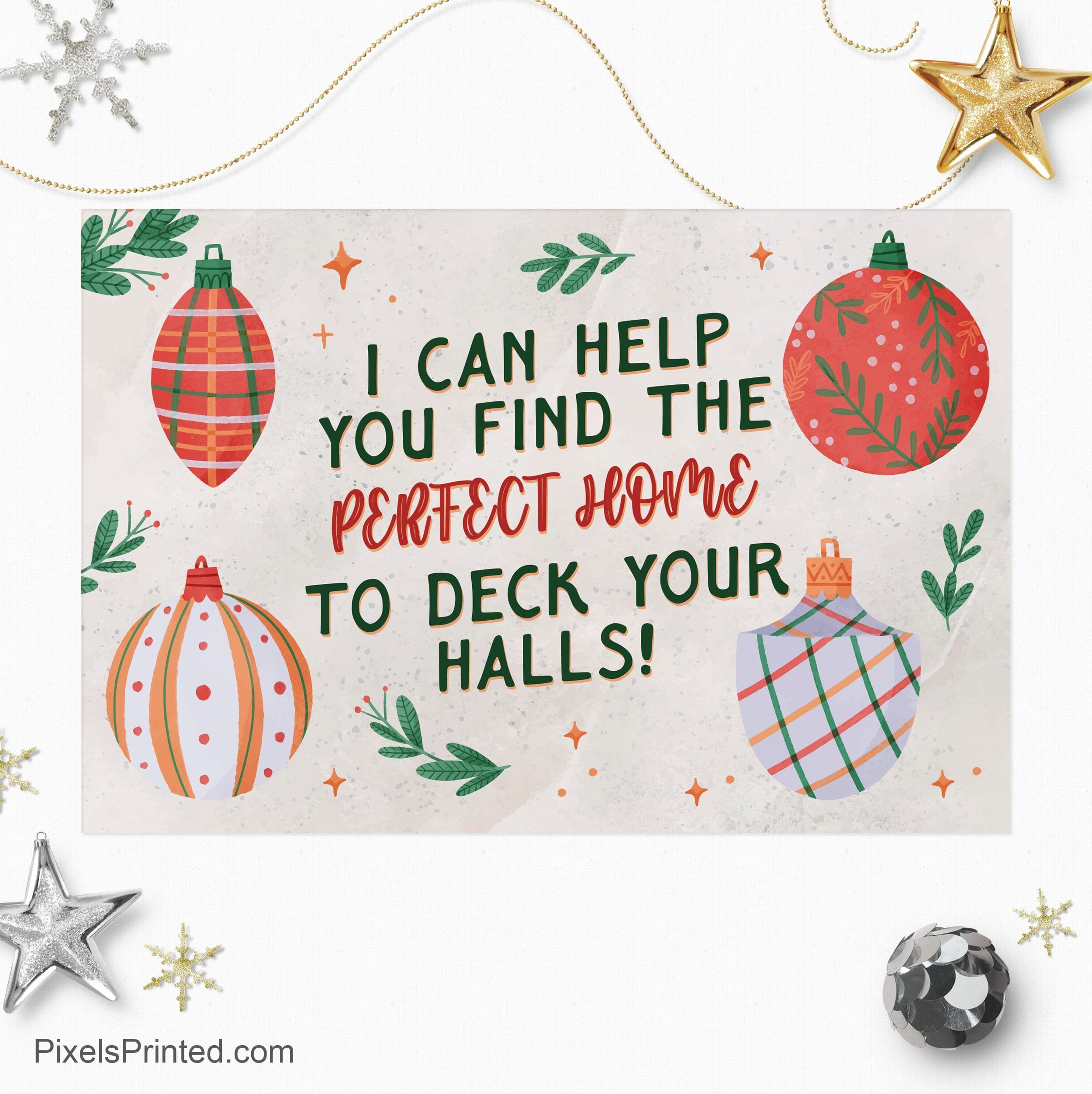 REMAX real estate Christmas holiday postcards – PixelsPrinted