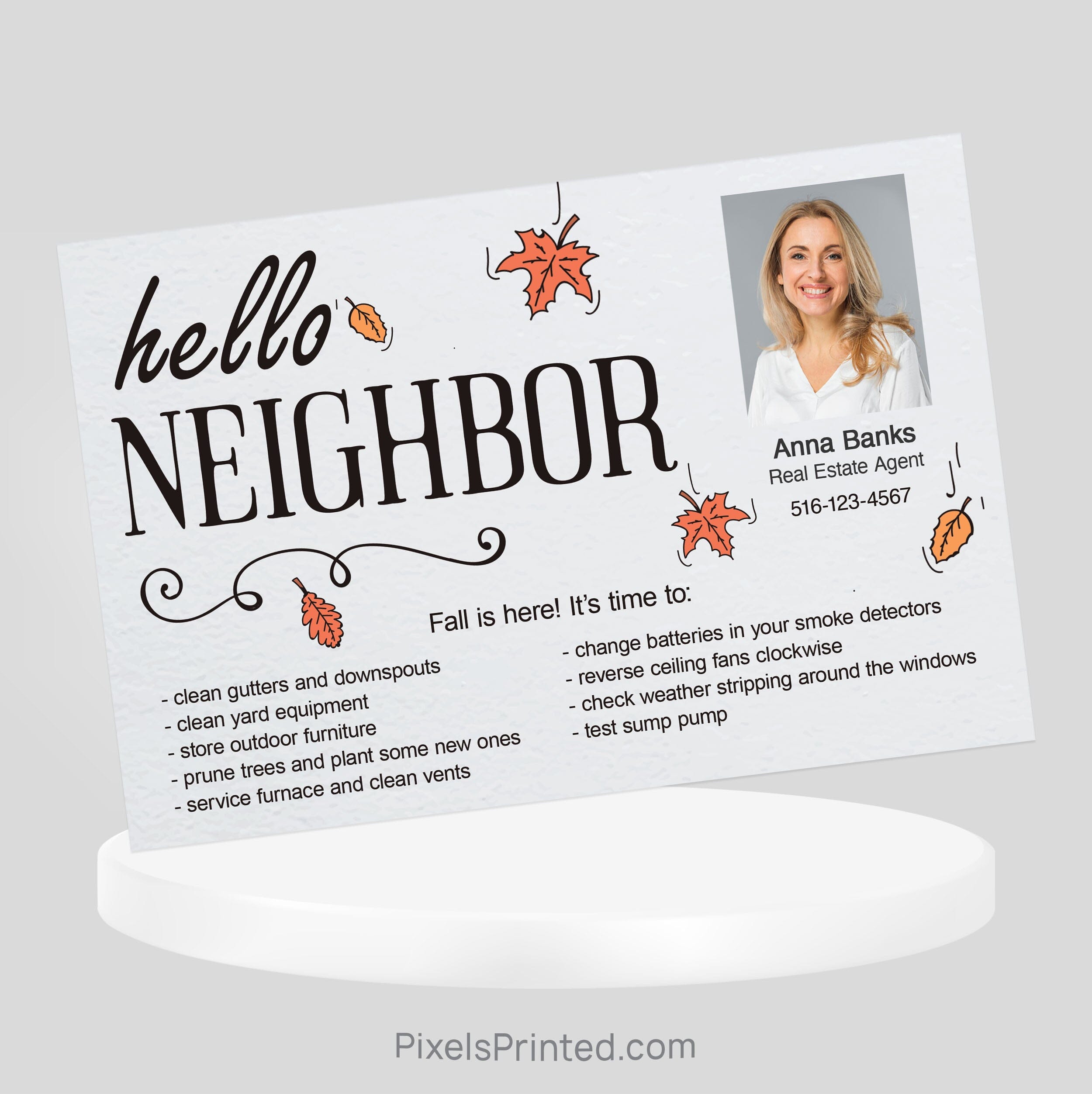 REMAX real estate Fall Thanksgiving postcards – PixelsPrinted