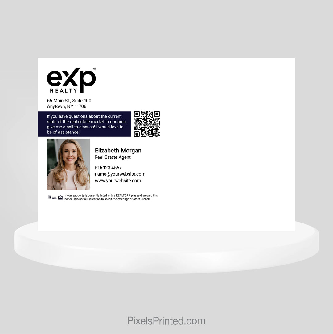 EXP realty Easter postcards for local marketing