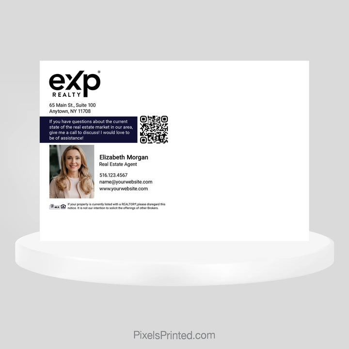 EXP realty Easter hop into a new home postcards