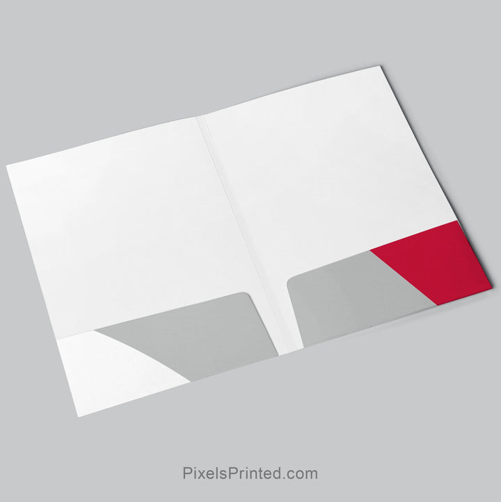 two pocket Keller Williams realtor presentation folder for buyer and seller meetings