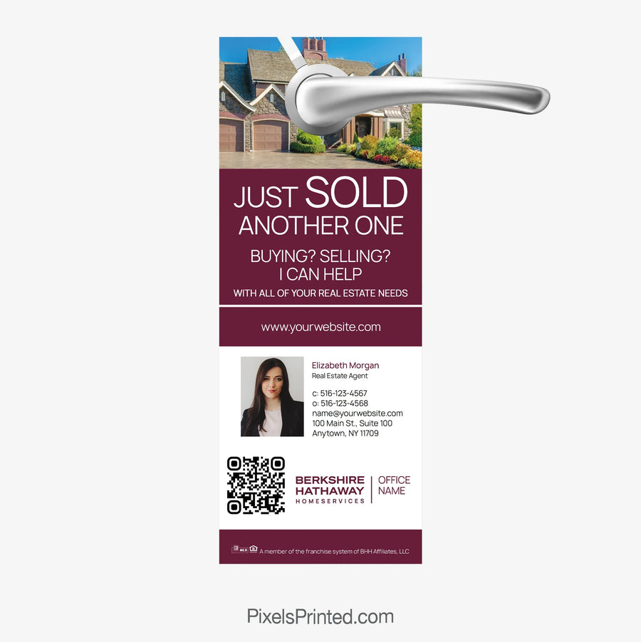 Berkshire Hathaway door hangers PixelsPrinted 