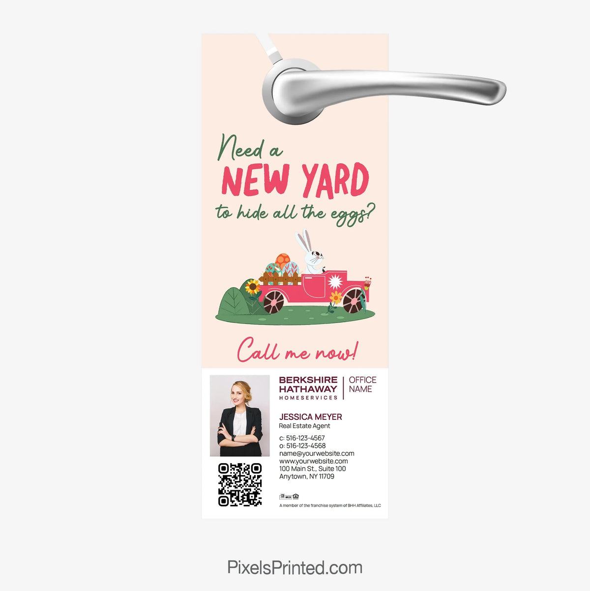 Berkshire Hathaway Easter door hangers PixelsPrinted 