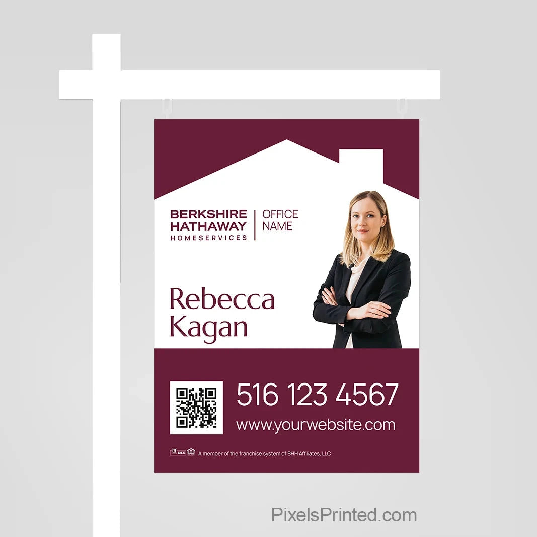 Berkshire Hathaway for sale sign panel sign panels PixelsPrinted 