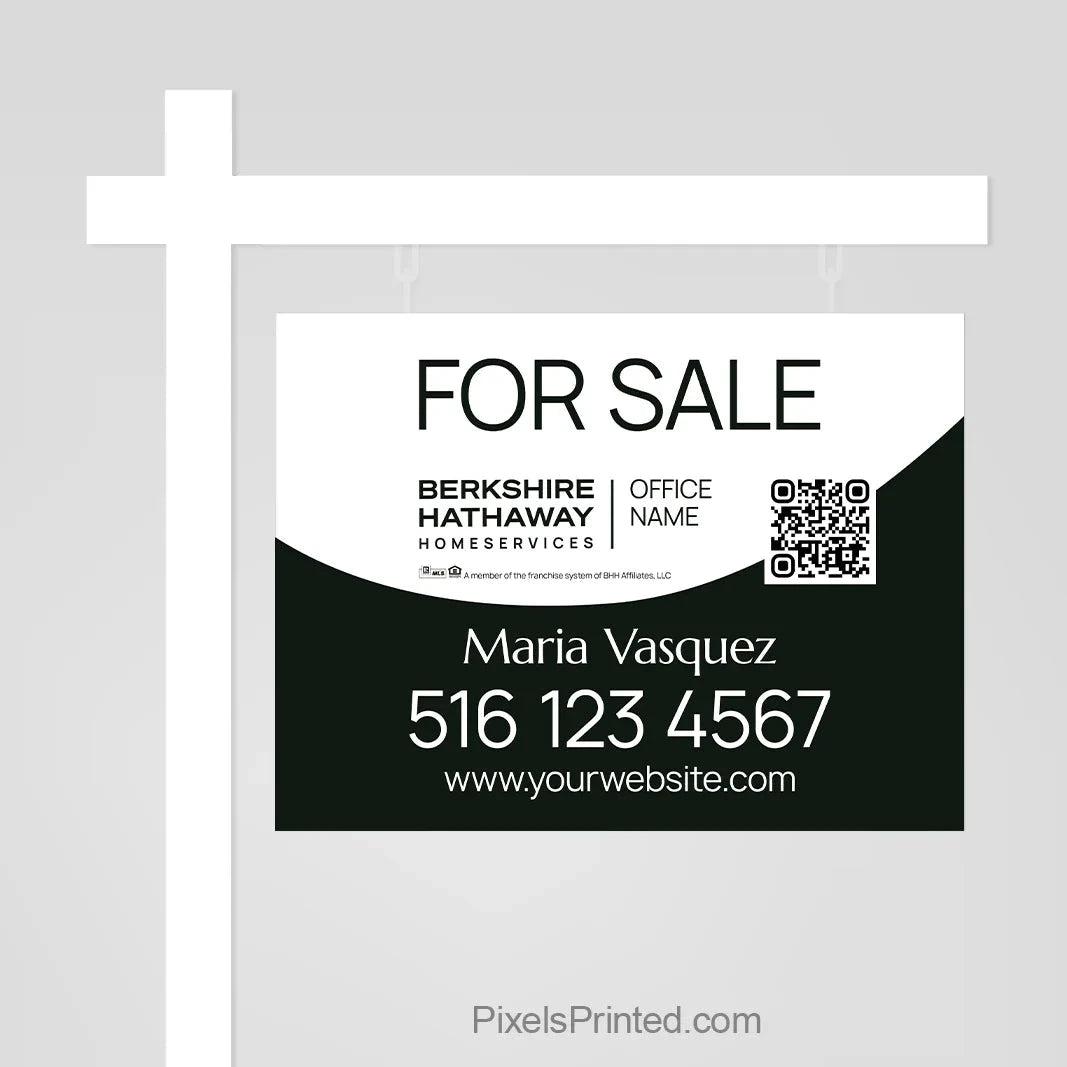 Berkshire Hathaway for sale sign panel sign panels PixelsPrinted 