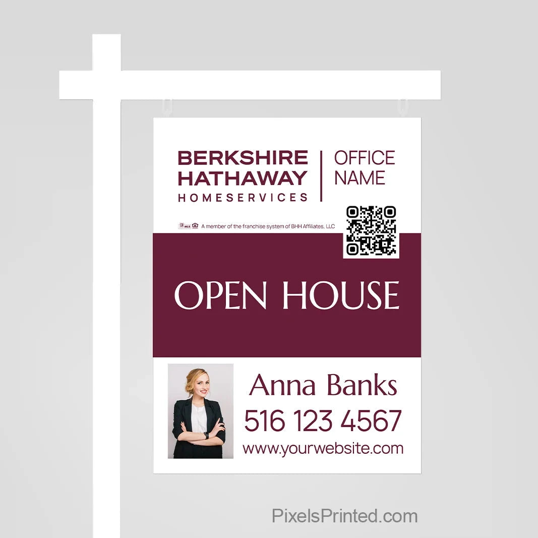 Berkshire Hathaway for sale sign panel sign panels PixelsPrinted 