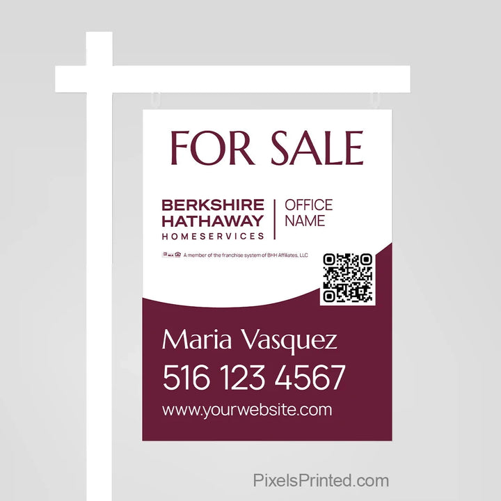 Berkshire Hathaway for sale sign panel sign panels PixelsPrinted 