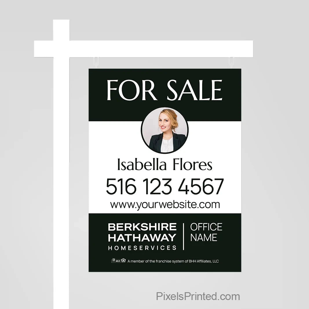 Berkshire Hathaway for sale sign panels sign panels PixelsPrinted 