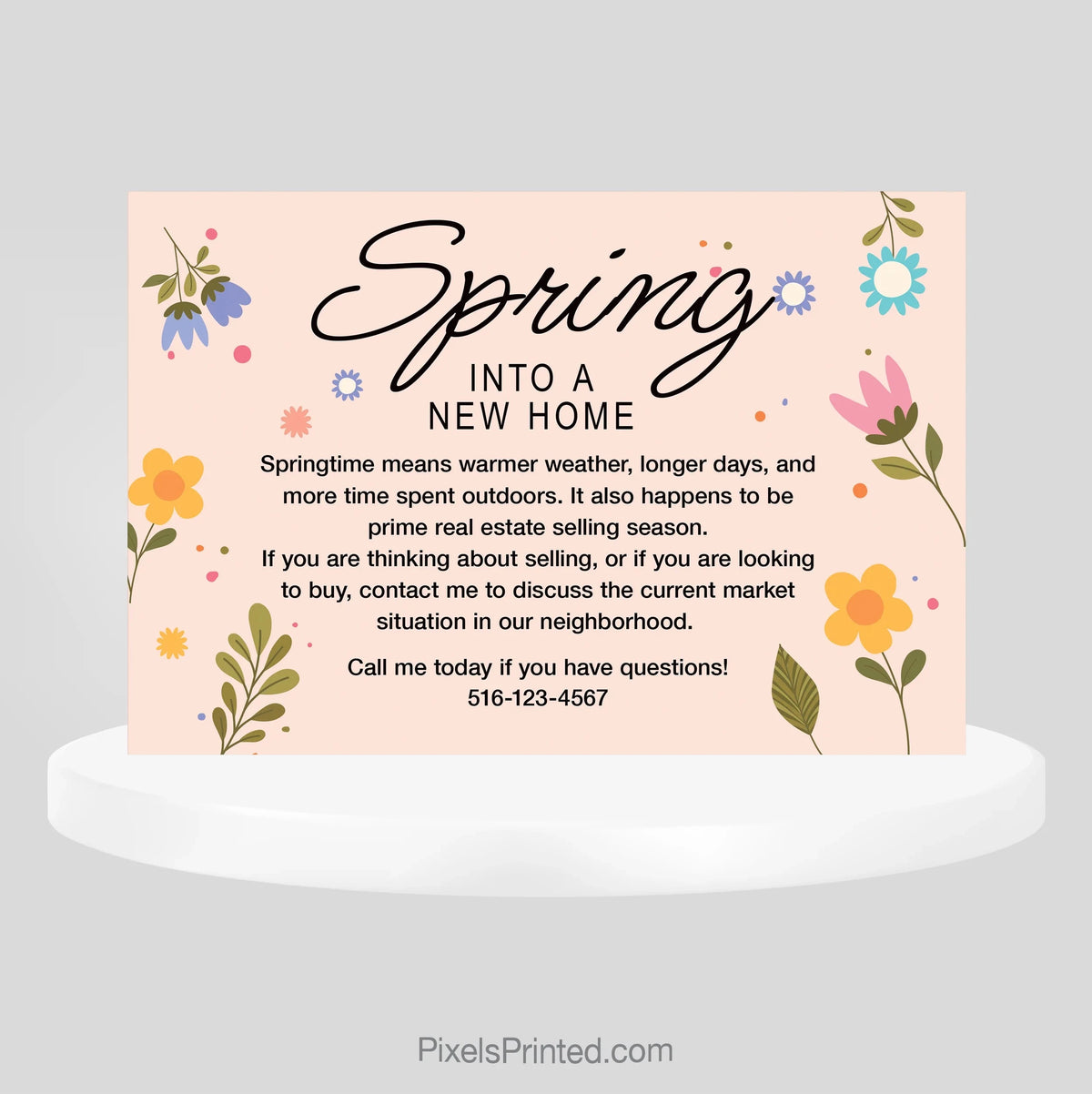 Berkshire Hathaway hello spring postcards PixelsPrinted 