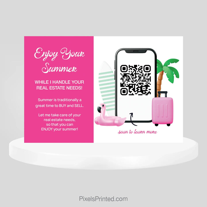 Berkshire Hathaway hello summer postcards PixelsPrinted 