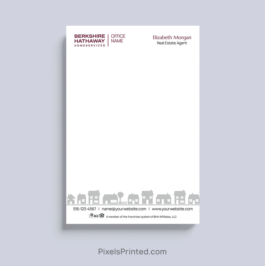 ERA Real Estate neighborhood realtor notepad with house design