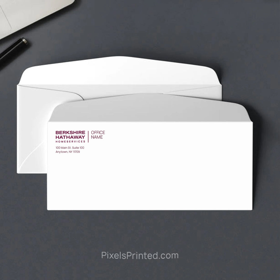 professional Berkshire Hathaway HomeServices envelope with logo