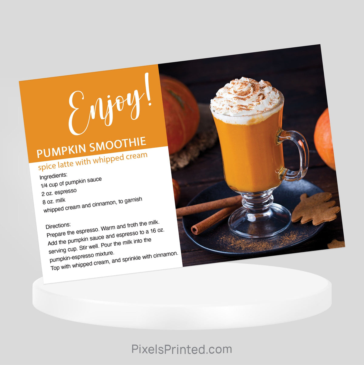 Berkshire Hathaway Thanksgiving recipe postcard PixelsPrinted 