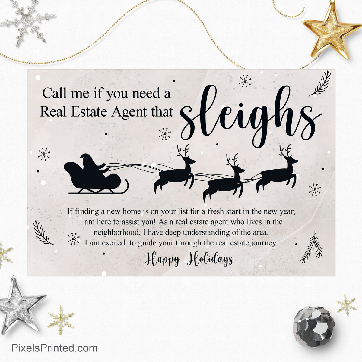 Century 21 Christmas holiday postcards postcards PixelsPrinted 