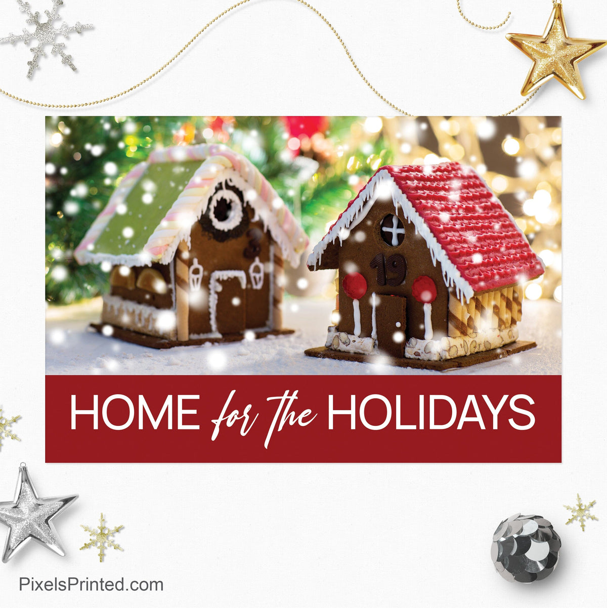 Century 21 Christmas holiday postcards postcards PixelsPrinted 