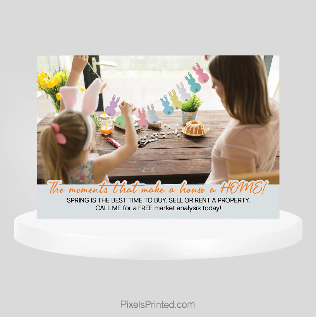Century 21 real estate Easter postcards PixelsPrinted 