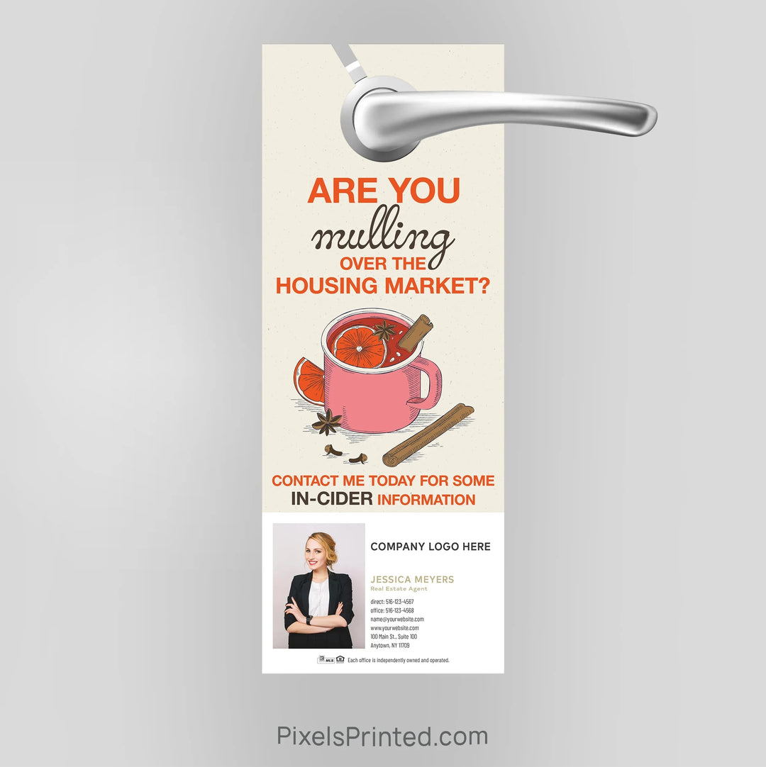 Century 21 real estate fall autumn door hangers PixelsPrinted 