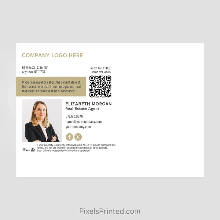 Century 21 real estate farmers market schedule postcards PixelsPrinted 