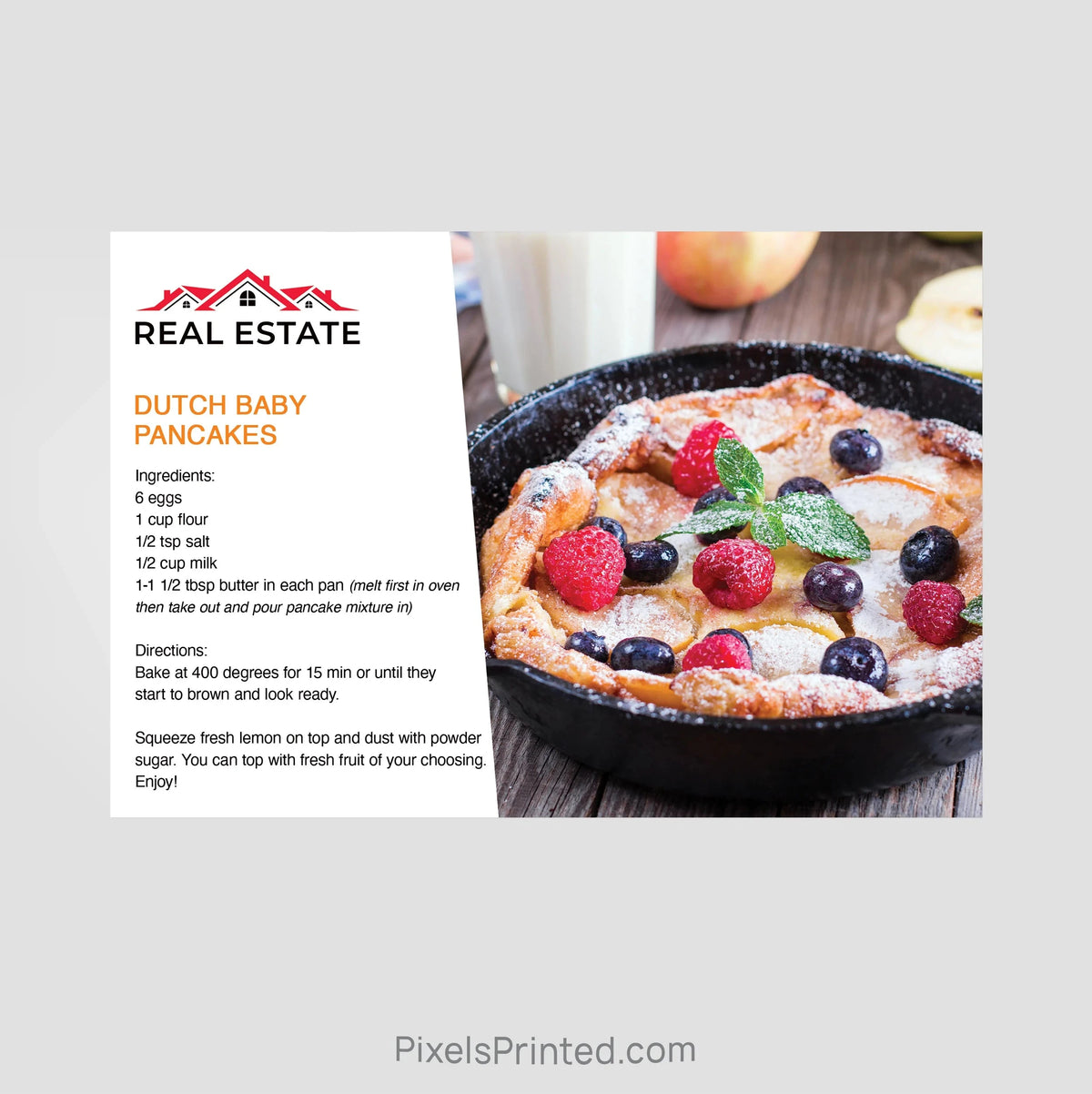 Century 21 real estate recipe mailers PixelsPrinted 