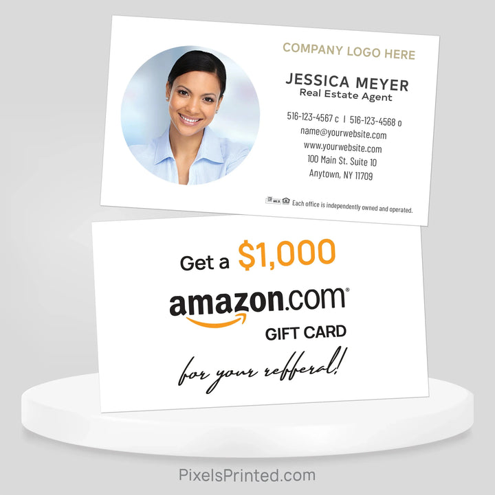 Century 21 real estate referral business cards Business Cards PixelsPrinted 