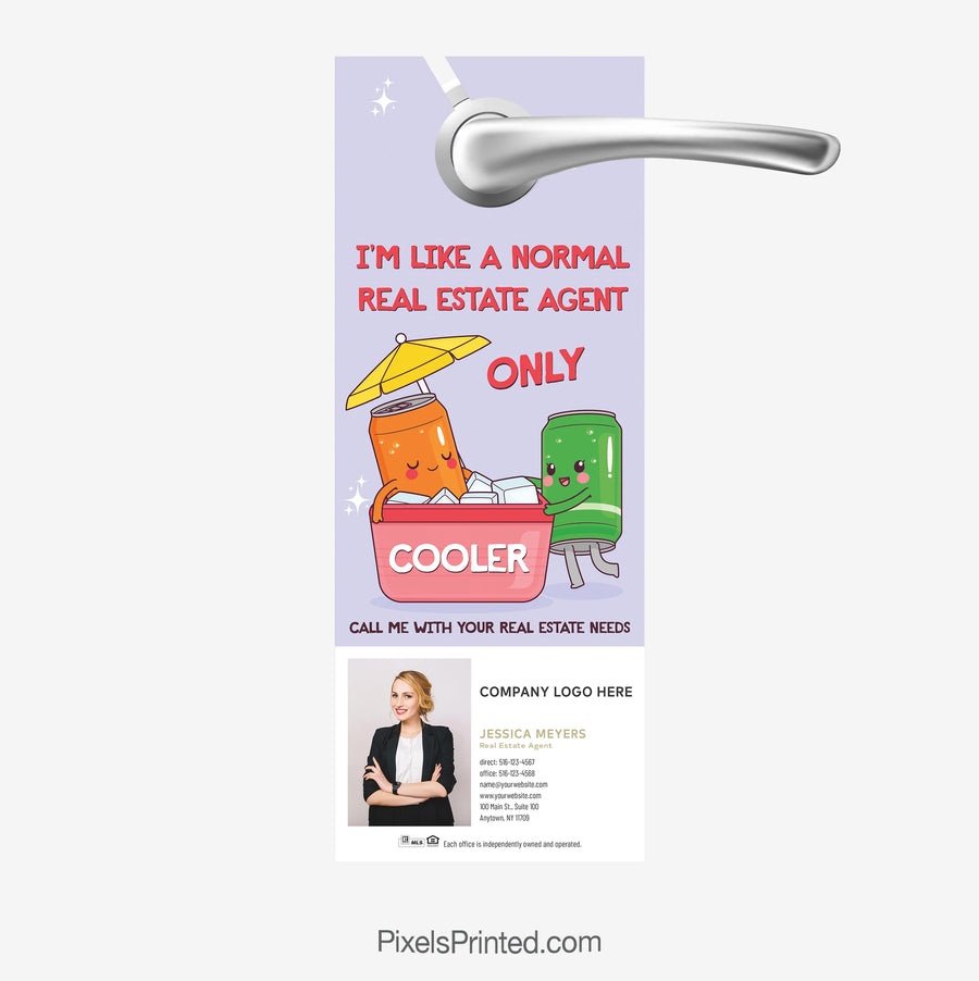 Summer themed agent introduction for Century 21 real estate