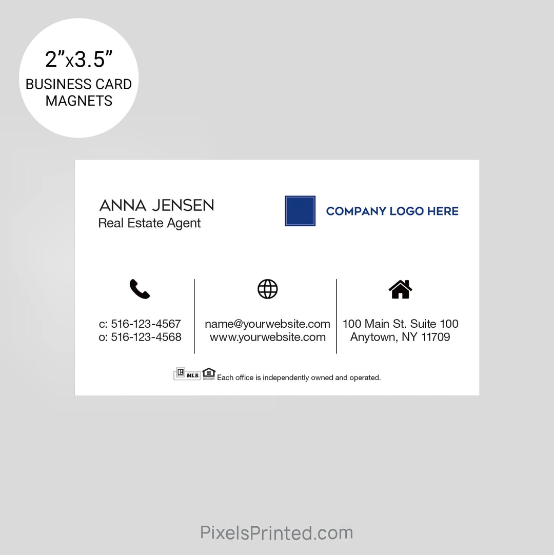 Coldwell Banker business card magnets PixelsPrinted 