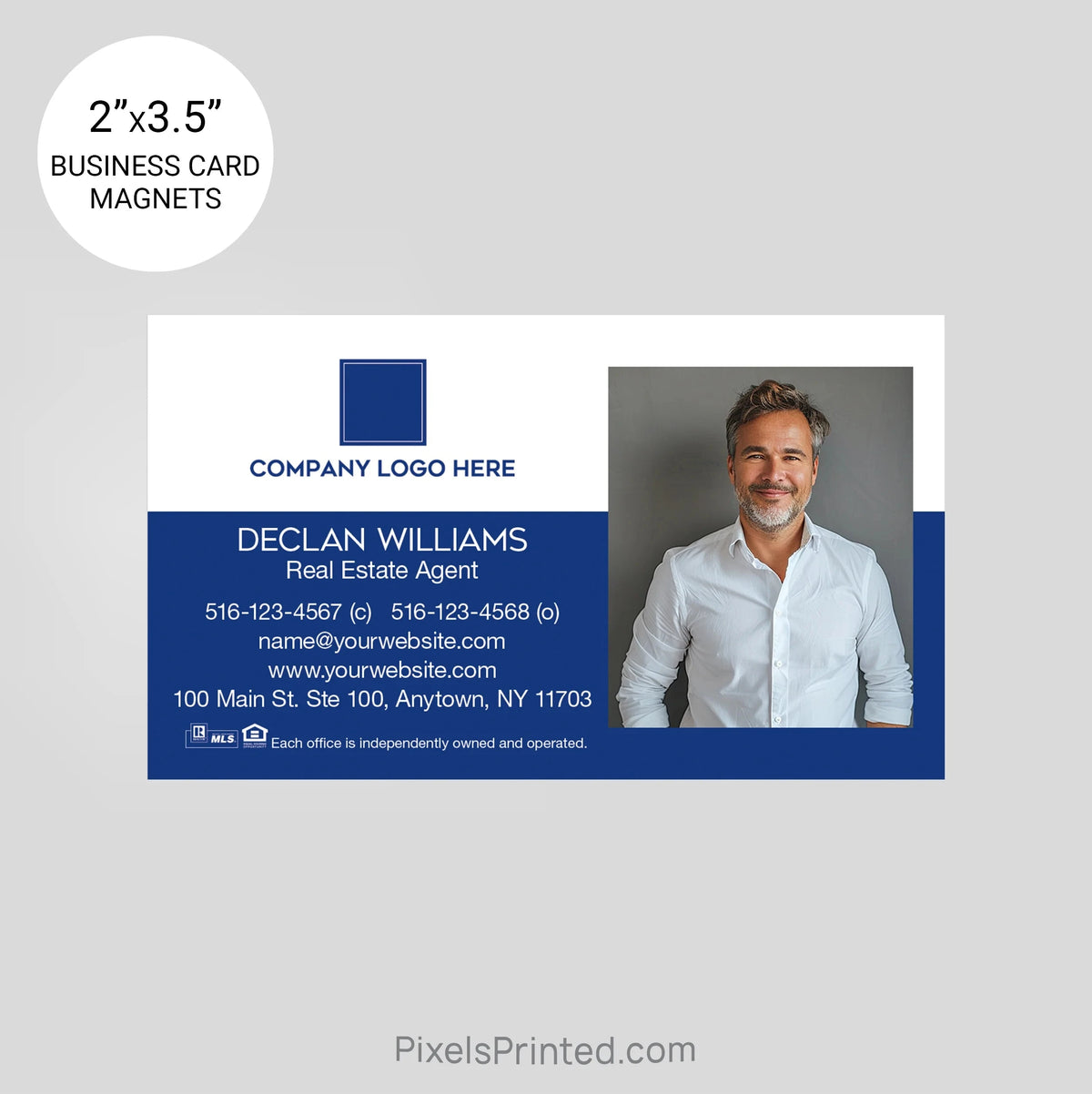Coldwell Banker business card magnets PixelsPrinted 