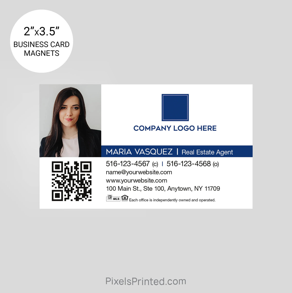 Coldwell Banker business card magnets PixelsPrinted 