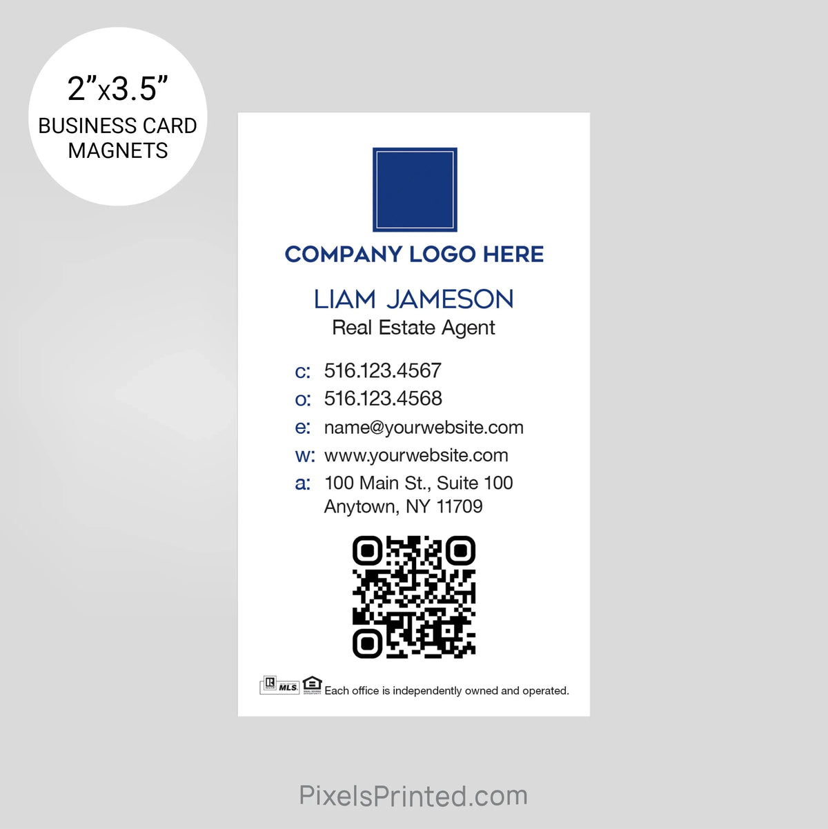 Coldwell Banker business card magnets PixelsPrinted 