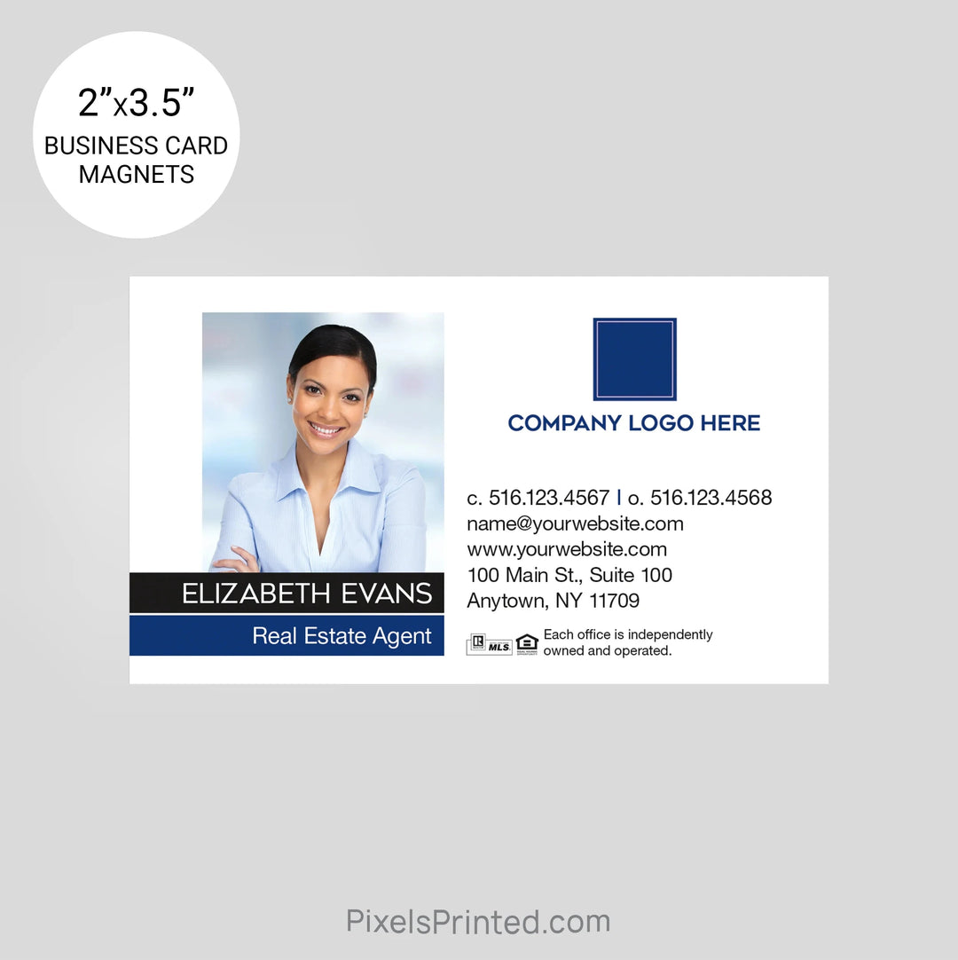 Coldwell Banker business card magnets PixelsPrinted 