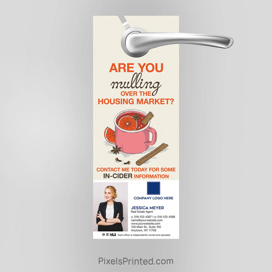 Coldwell Banker fall autumn door hangers PixelsPrinted 