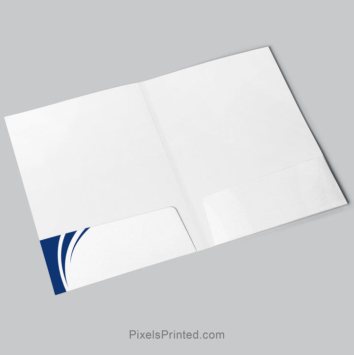 customizable Coldwell Banker realty broker folders