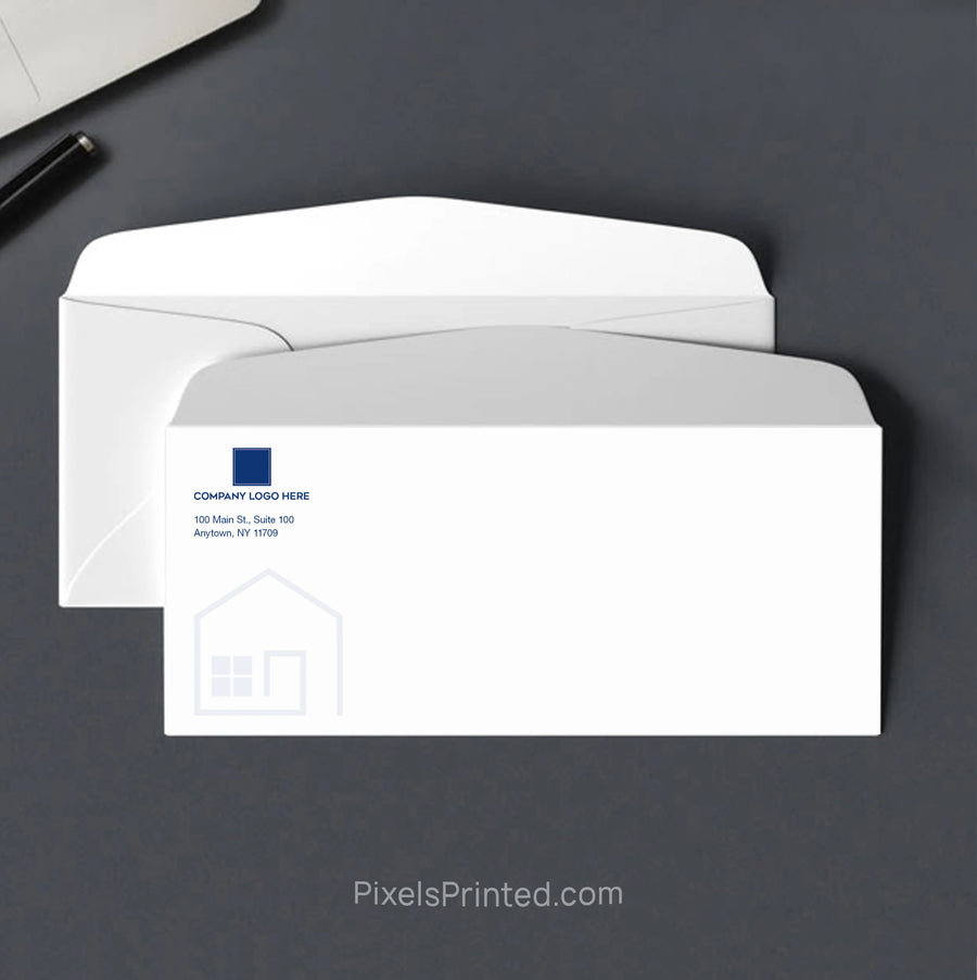 Personalized Coldwell Banker Realty office envelope with return address