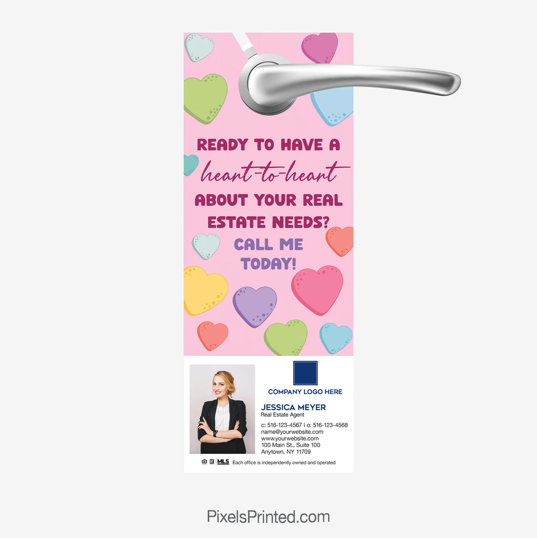 Coldwell Banker Valentine's Day Door Hangers