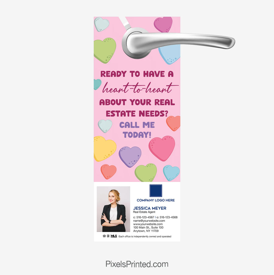 Coldwell Banker Valentine's Day Door Hangers