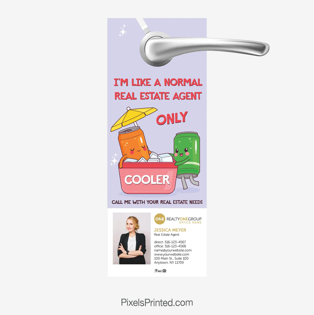 Realty One Group Summer Agent Introduction Door Hanger