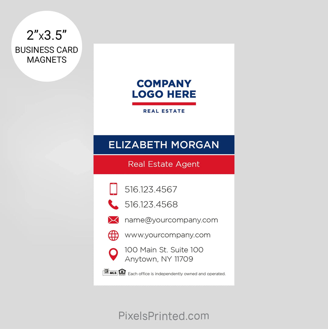 ERA real estate business card magnets PixelsPrinted 