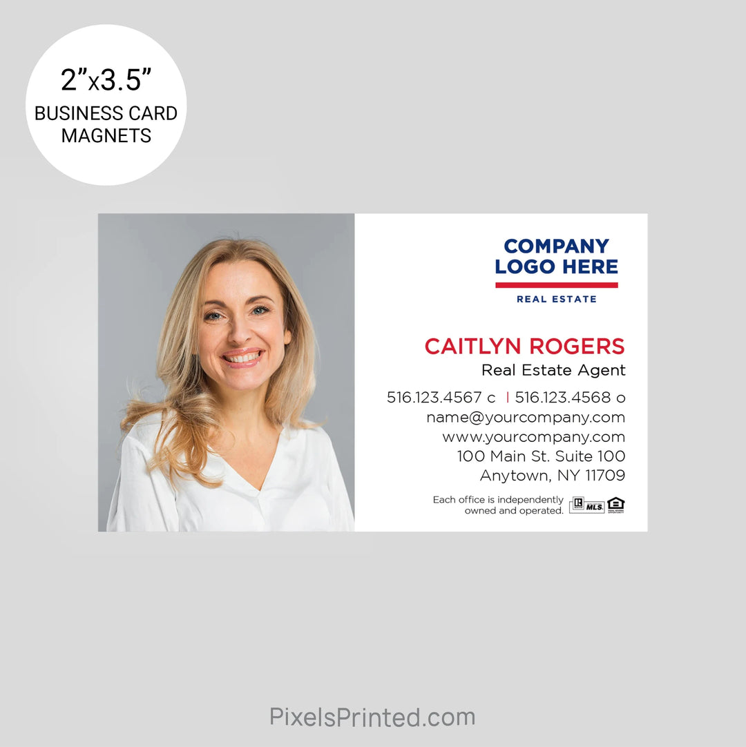 ERA real estate business card magnets PixelsPrinted 