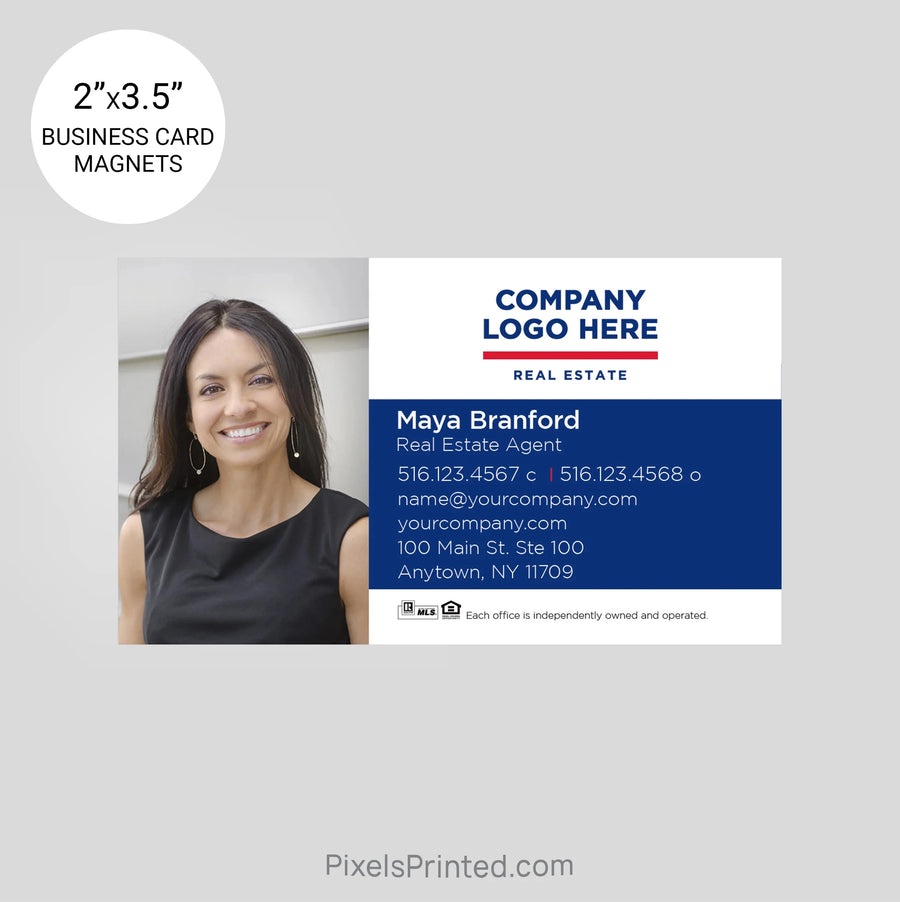ERA real estate business card magnets PixelsPrinted 