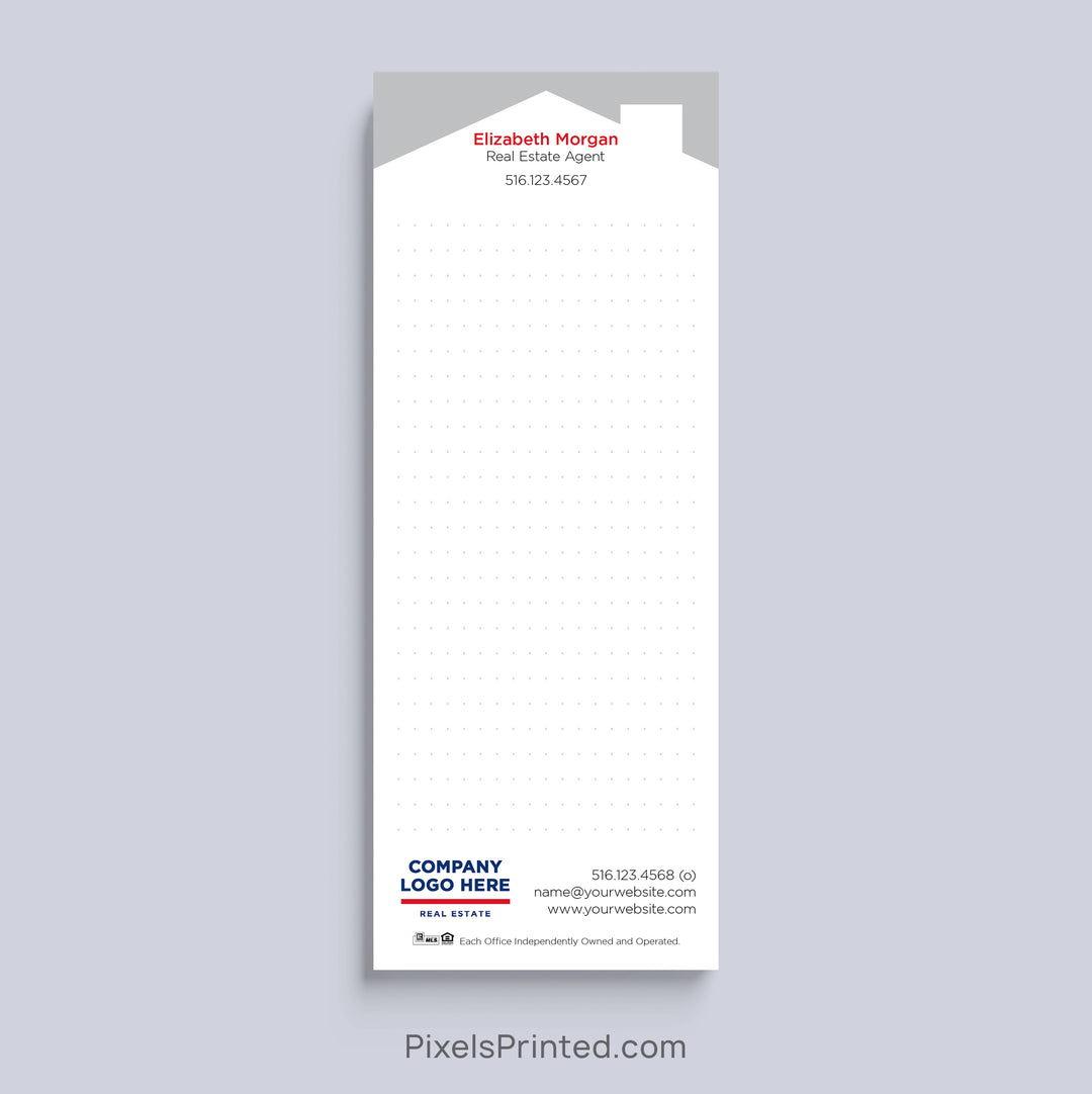 Personalized ERA Real Estate client appreciation notepad