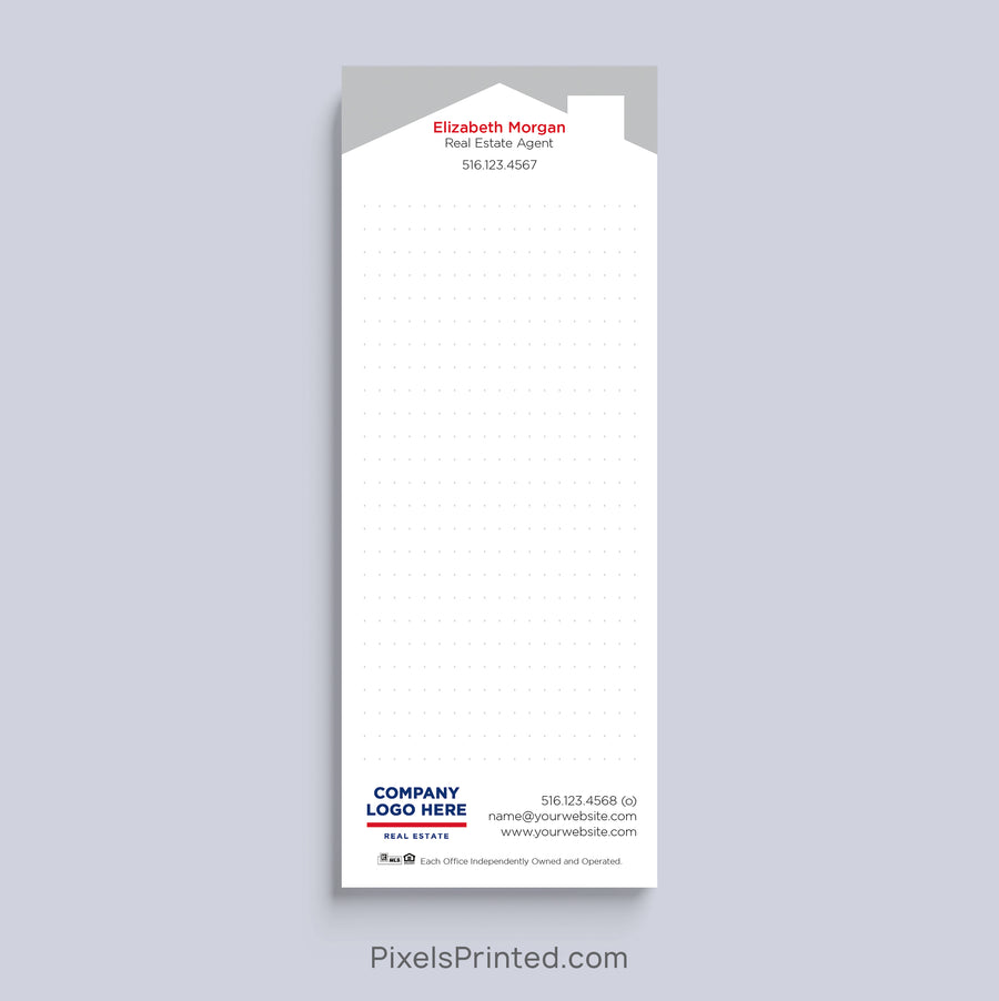 Personalized ERA Real Estate client appreciation notepad