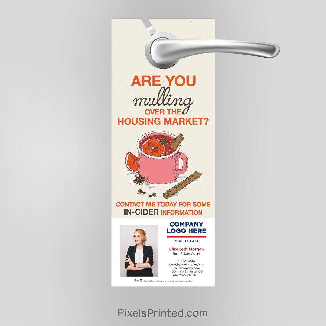 ERA real estate fall autumn door hangers PixelsPrinted 