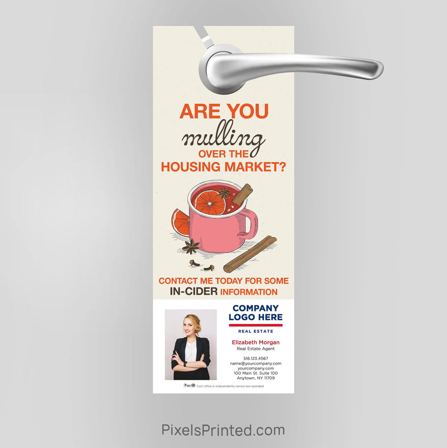 ERA real estate fall autumn door hangers PixelsPrinted 